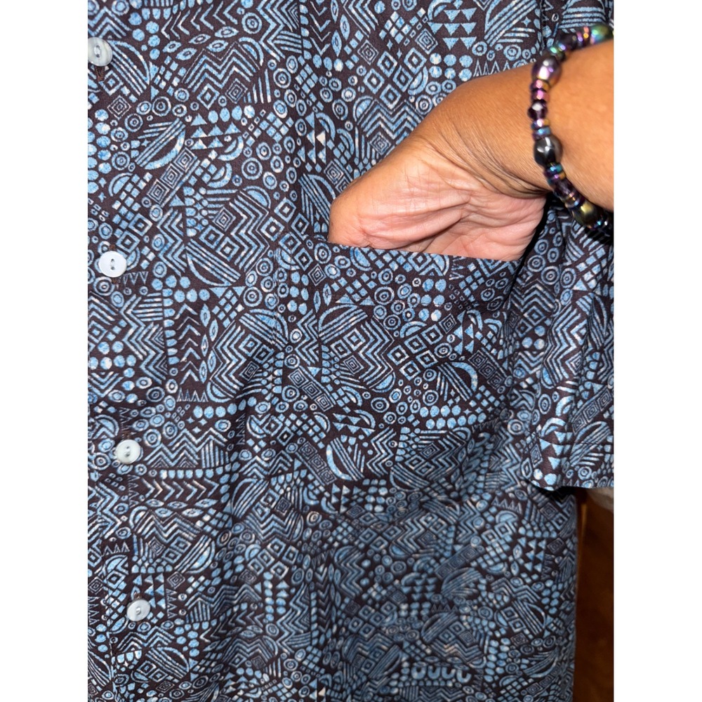 Tori Richard Men Hawaiian Button Up Camp Shirt Size M Tropical Beachy Island Y2K - Picture 3 of 8